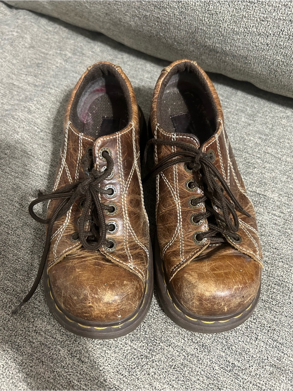 Vintage Dr. Martens 12283 Daisy Chunky Platform Y2K Oxford Women’s 9 - Picture 7 of 10